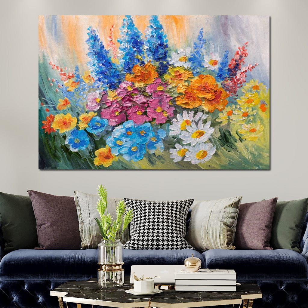 Abstract Bouquet of Spring Flowers - Image 6