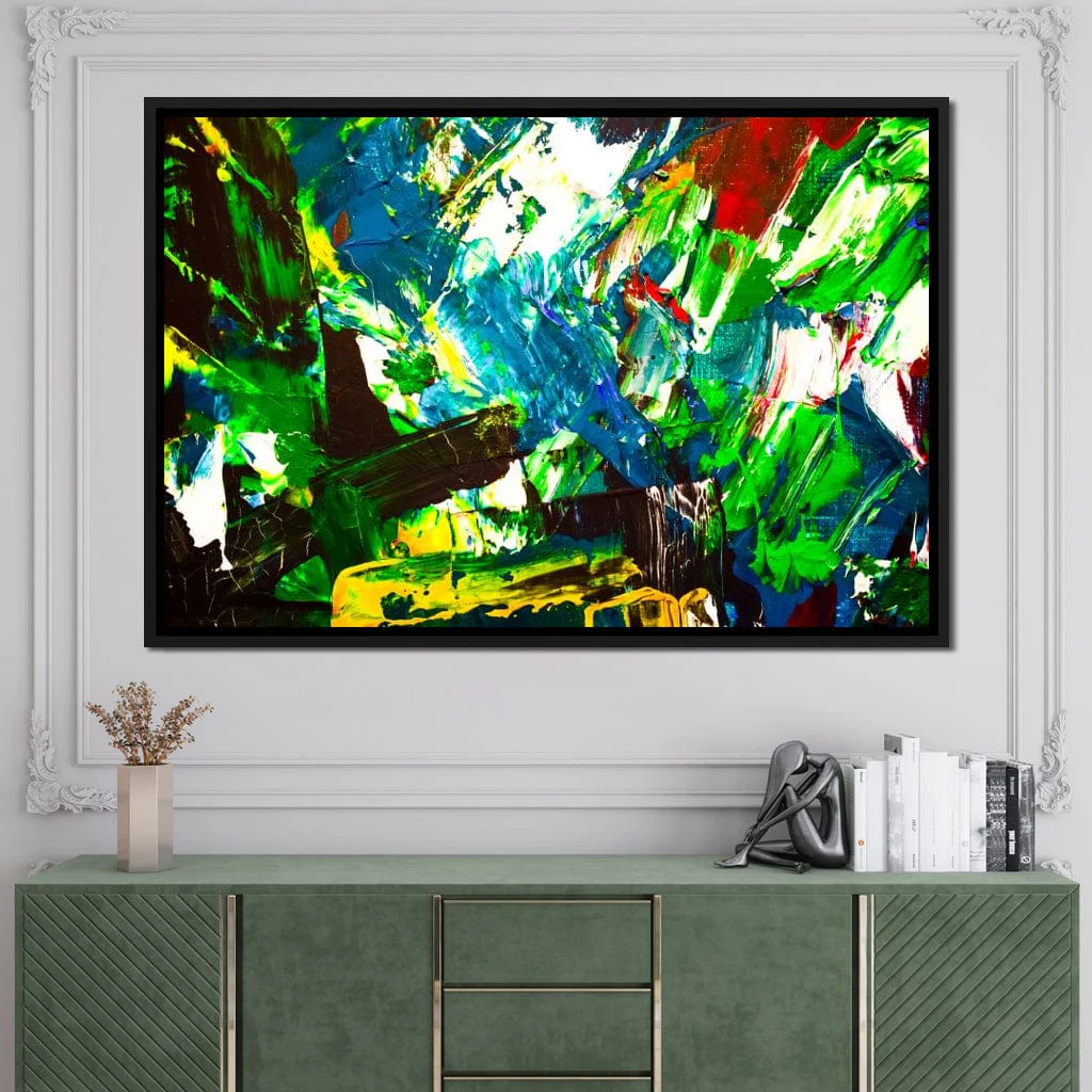 Abstract Emerald Splash - Image 10