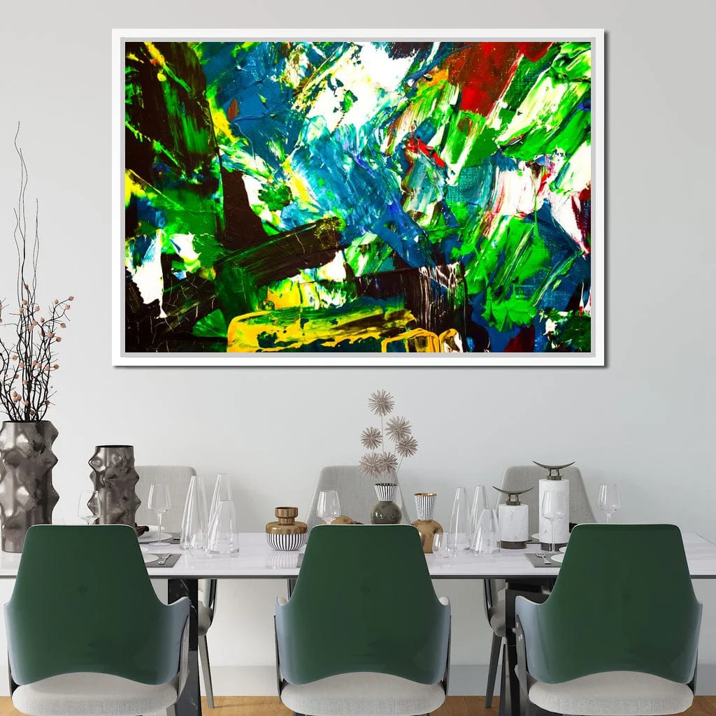 Abstract Emerald Splash - Image 17