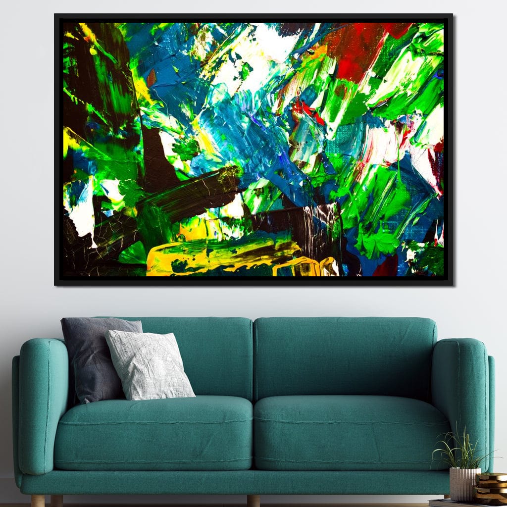 Abstract Emerald Splash - Image 9