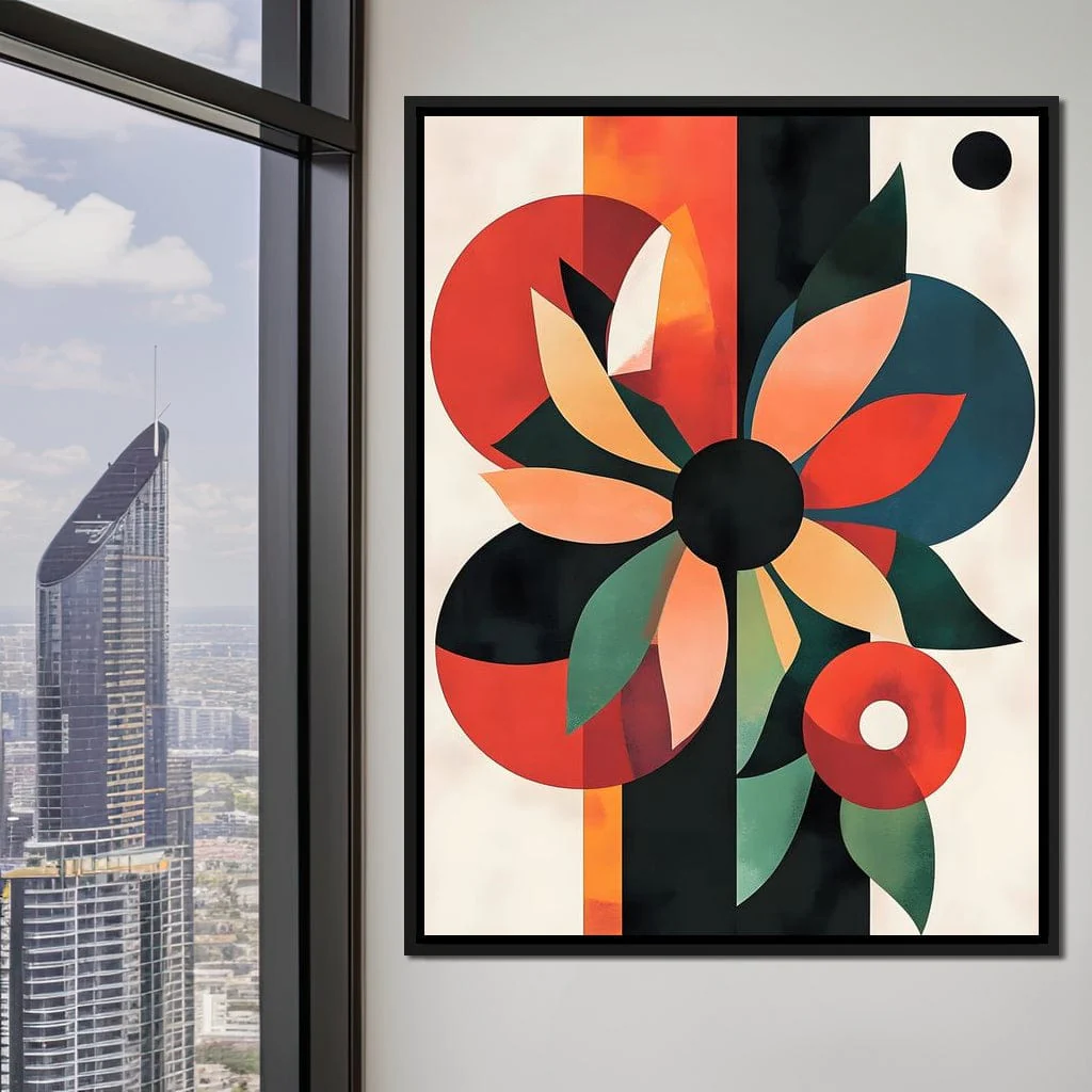 Abstract Floral Geometric Burst - Image 4
