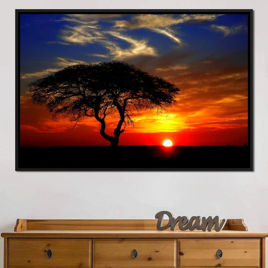African Landscape Sunset - Image 8