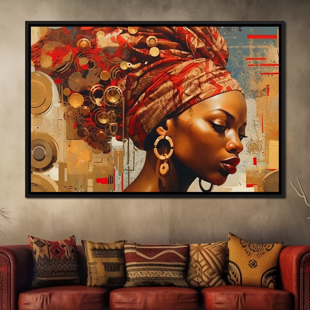 African Portrait Dingane - Sakeem Gibbs - Image 3