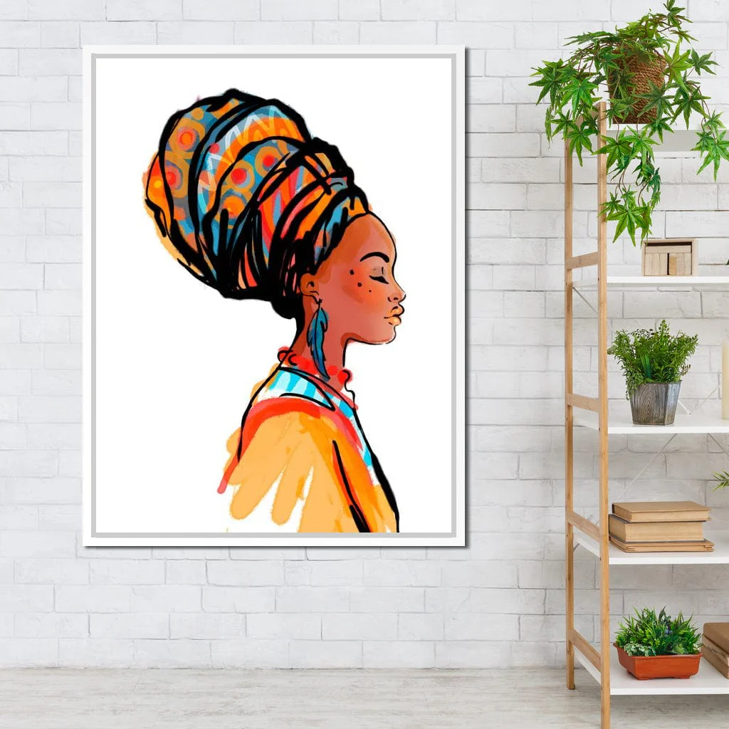 African Woman Turban - Image 15