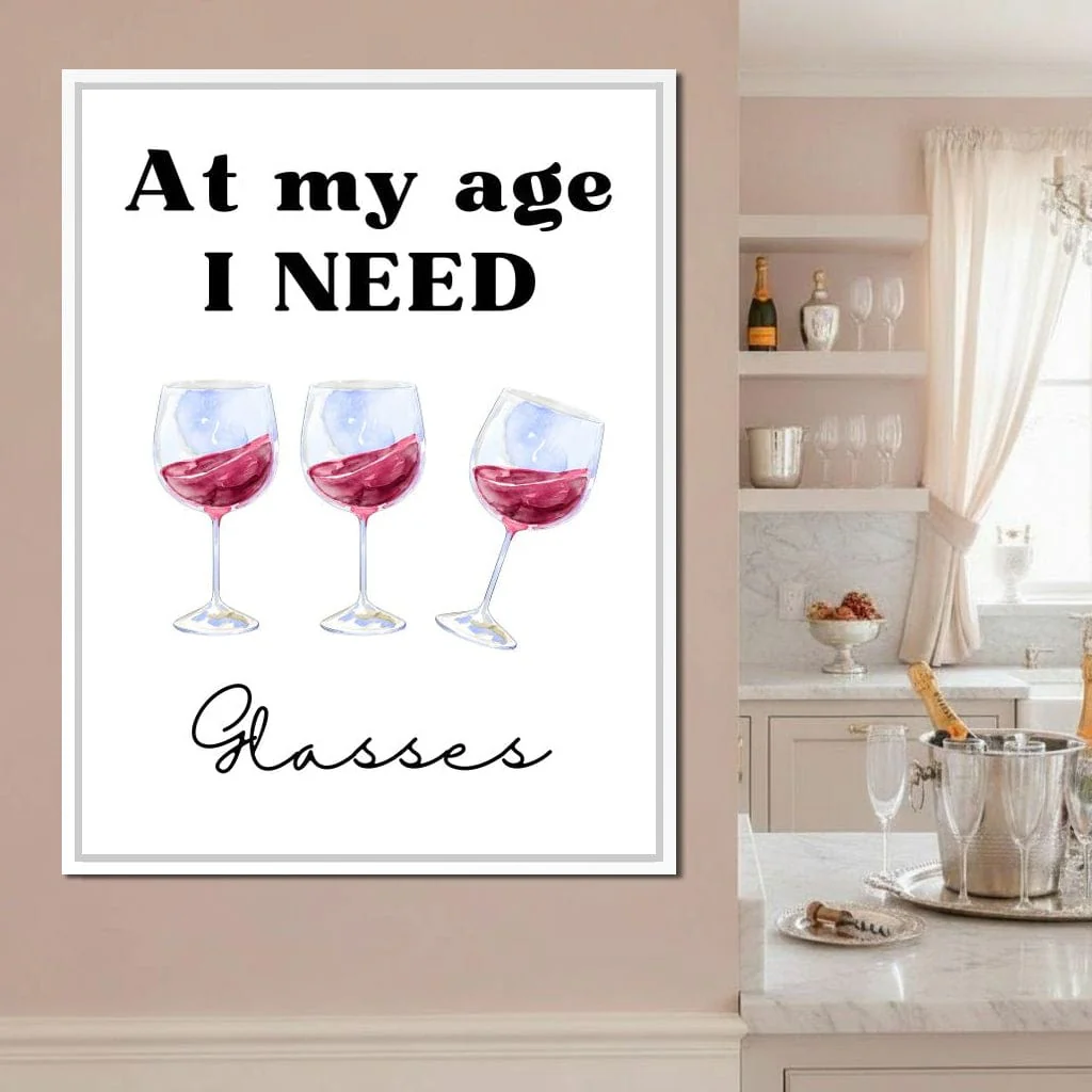 Aged To Perfection Wine Joke Poster - Image 3