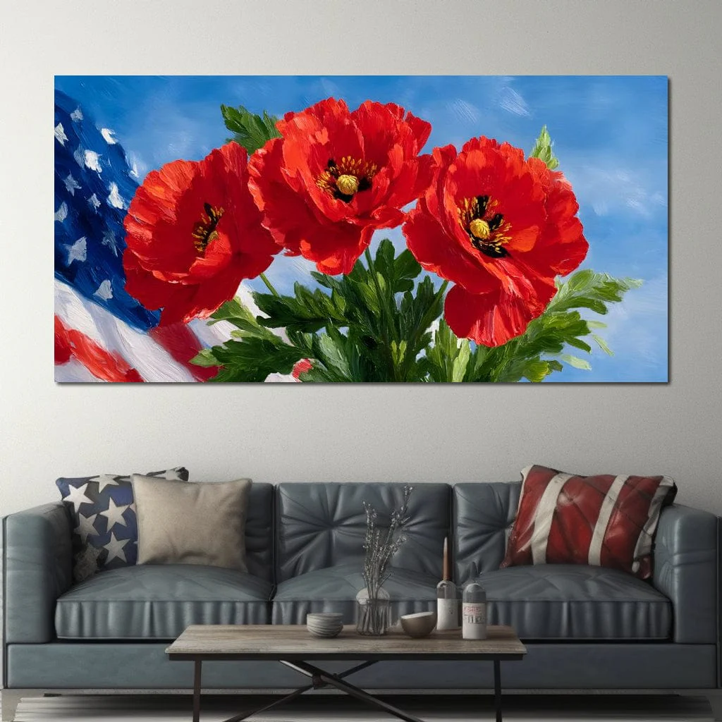 American Poppies in Bloom - Image 6