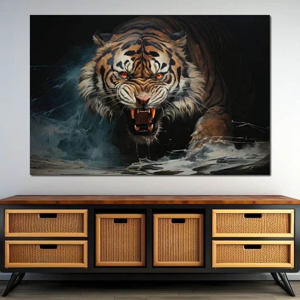 Angry Siberian Tiger - Image 5