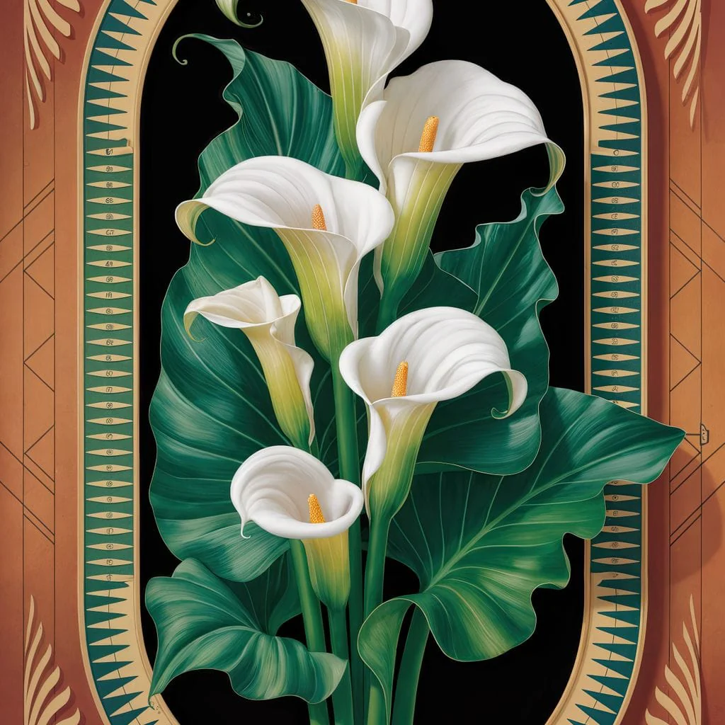 Art Deco Calla Symphony - TooplesArt - Image 14