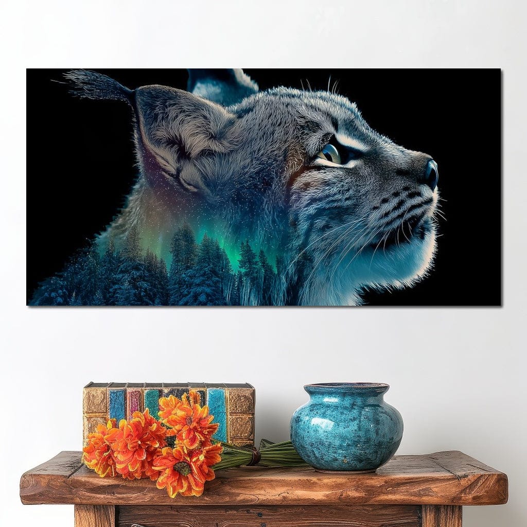 Aurora Lynx Spirit Portrait - Image 8
