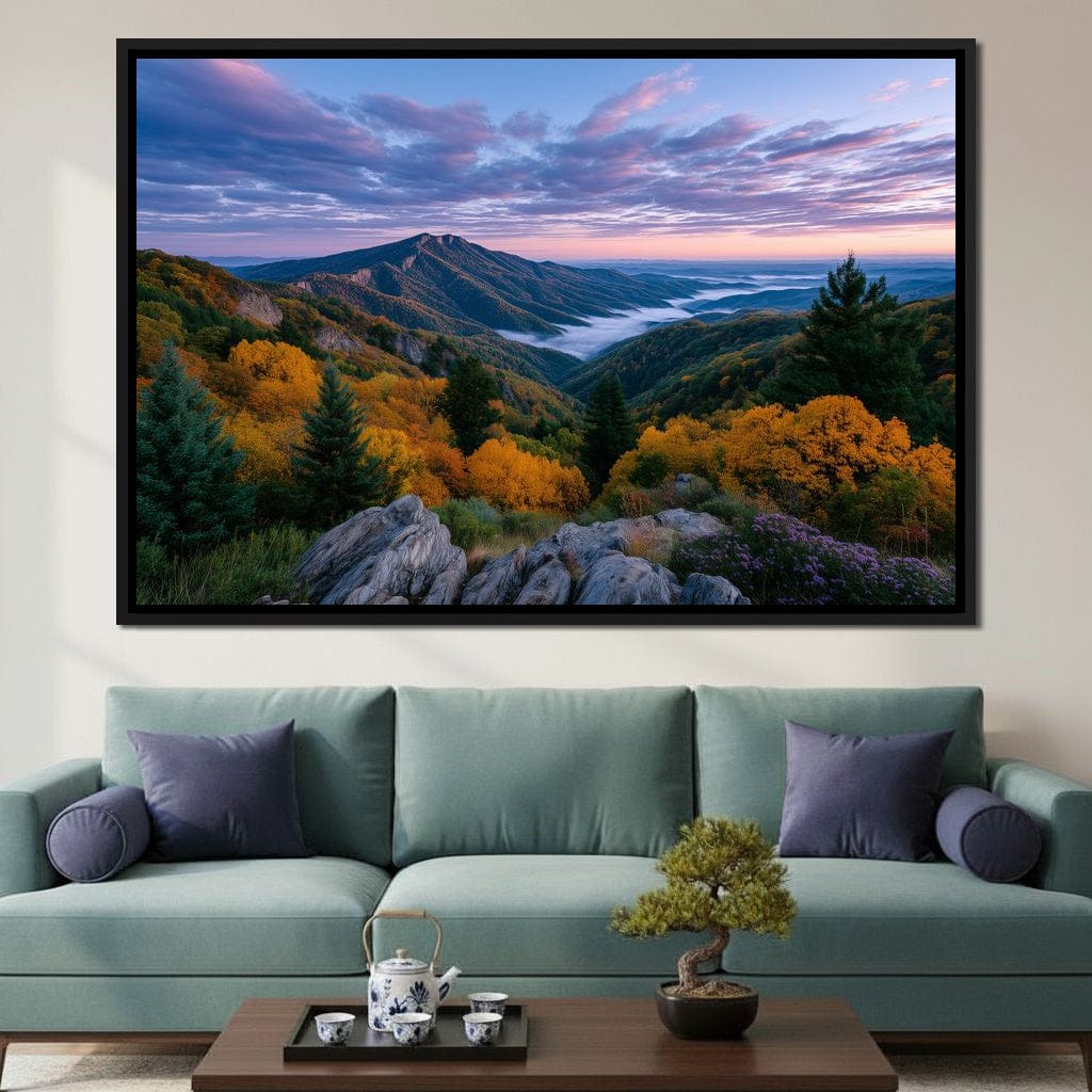 Autumn Mountain Cloud Sea View - Image 3