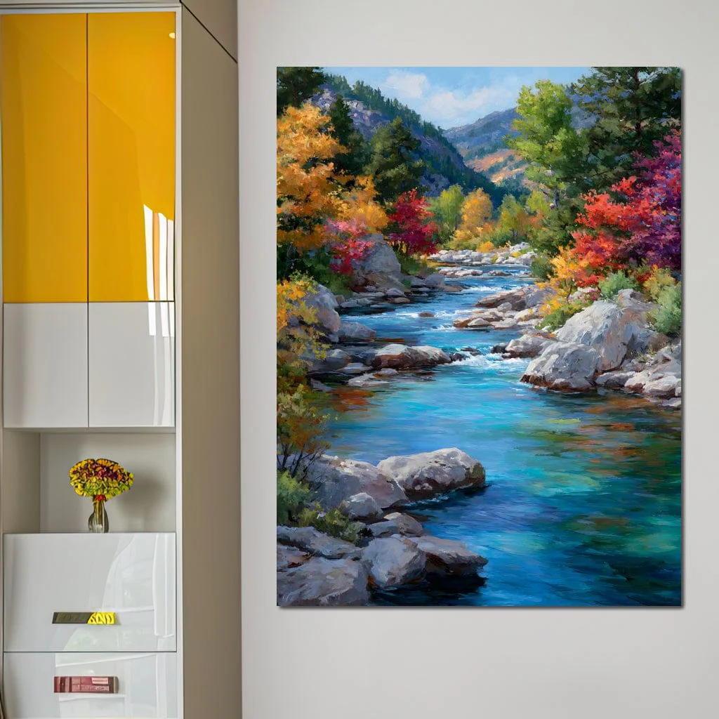 Autumn River Canyon Light - Image 5