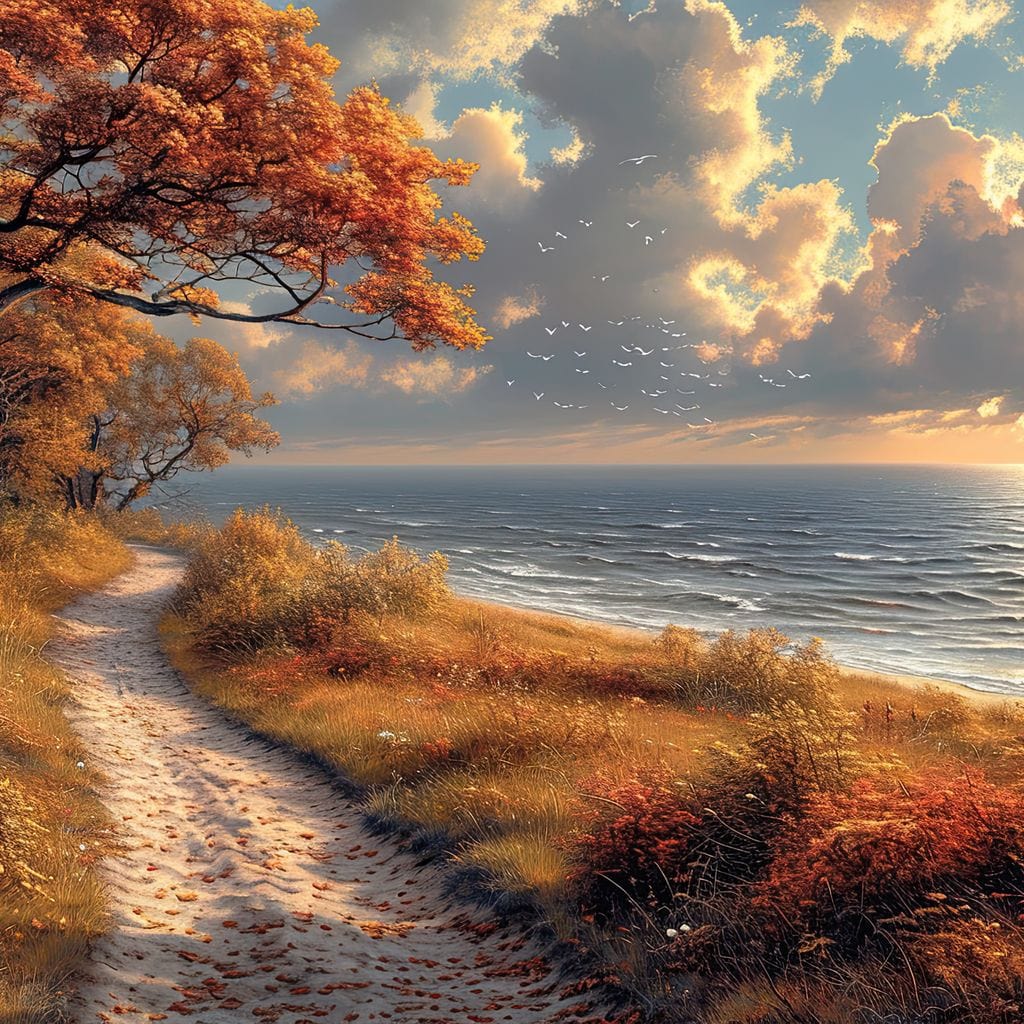 Autumn Seaside Reverie - Image 13