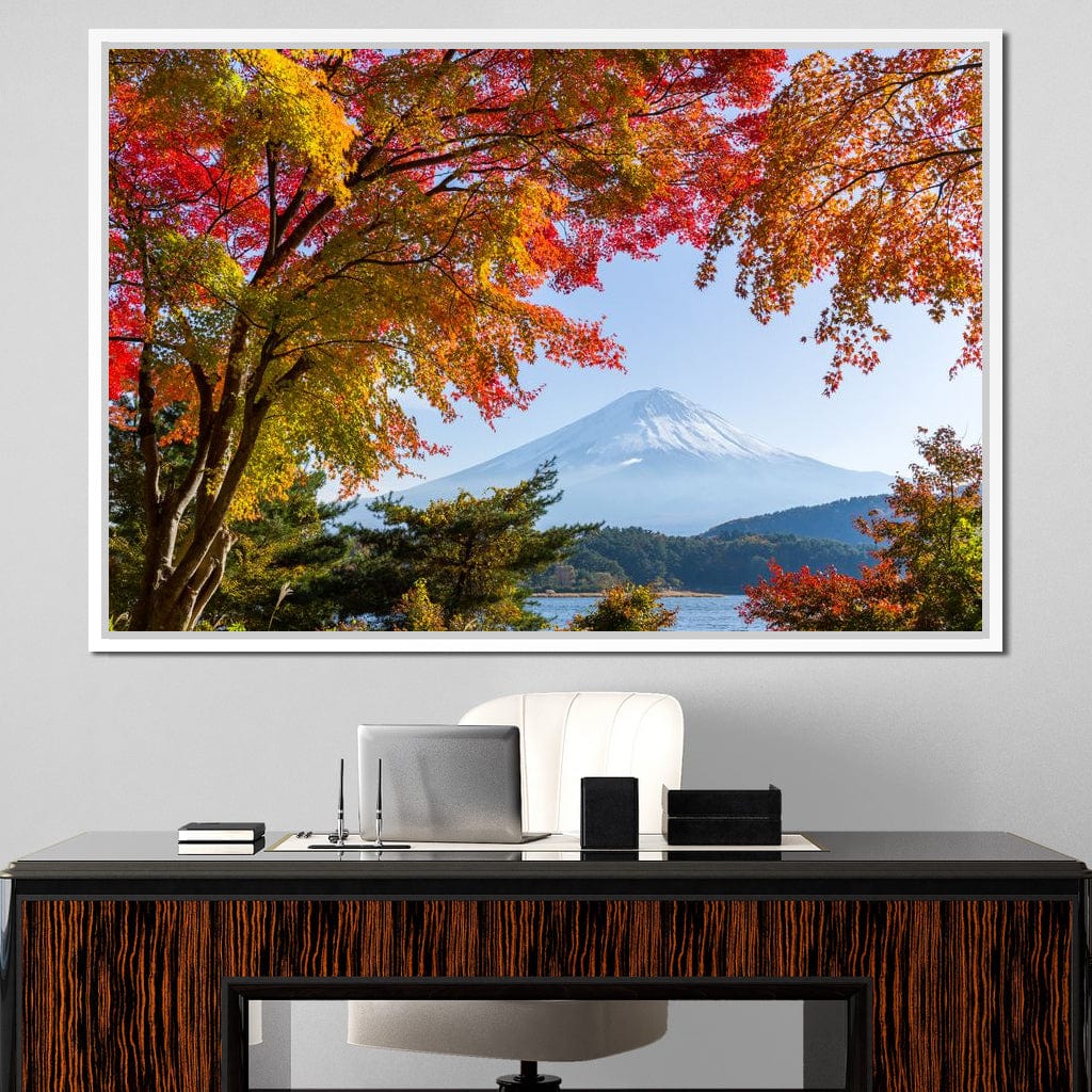 Autumn Trees by Mount Fuji - Image 15