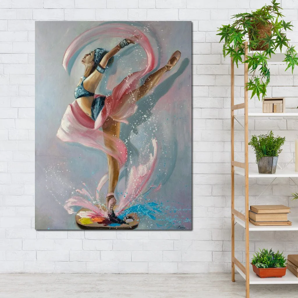 Ballet Dancer Artist Palette - Image 4