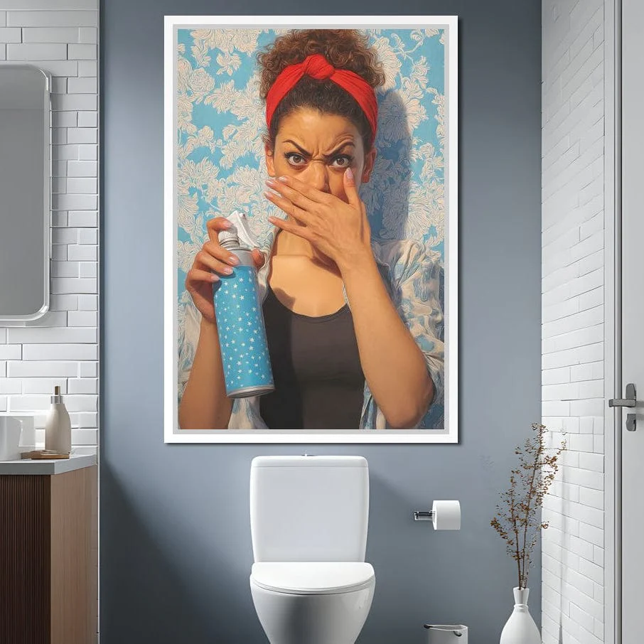 Bathroom Spray Panic