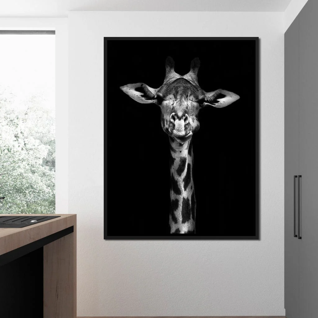 Black and White Giraffe - Image 9