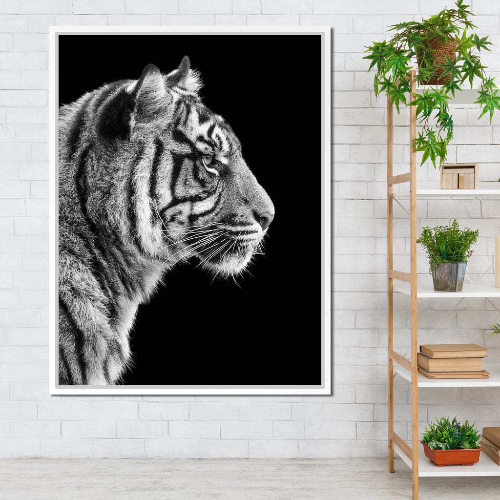 Black and White Sumatran Tiger - Image 13