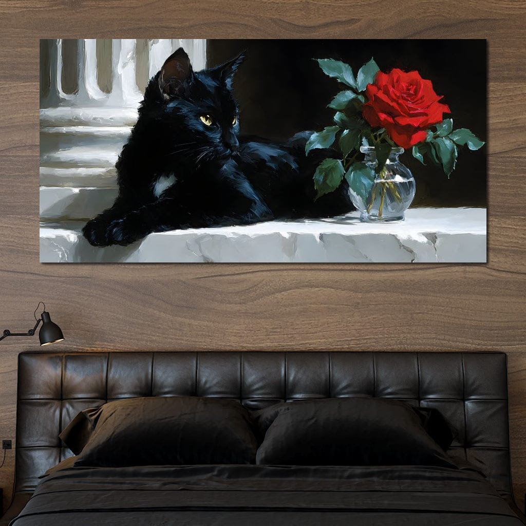 Black Cat and Red Rose - Image 5