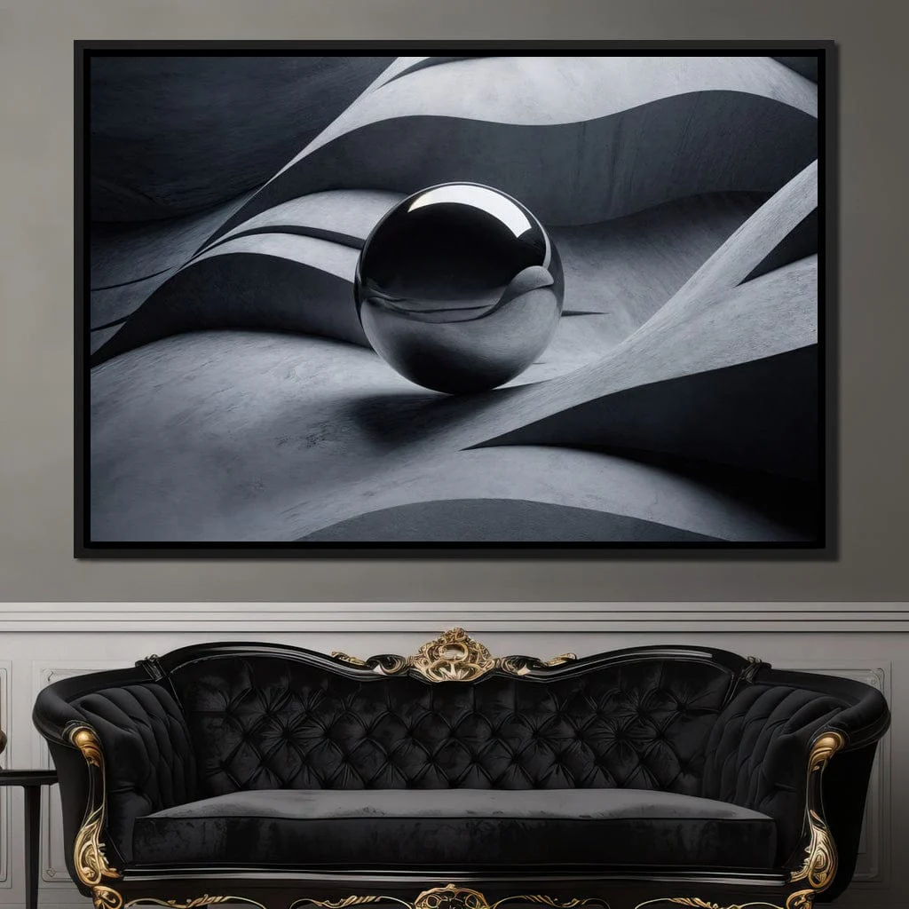 Black Mirror Sphere - TooplesArt - Image 3