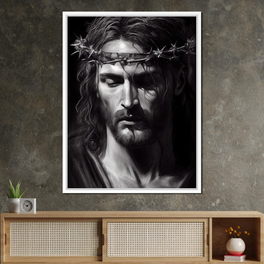 Black & White Jesus Portrait - Neal Hackett - Image 14