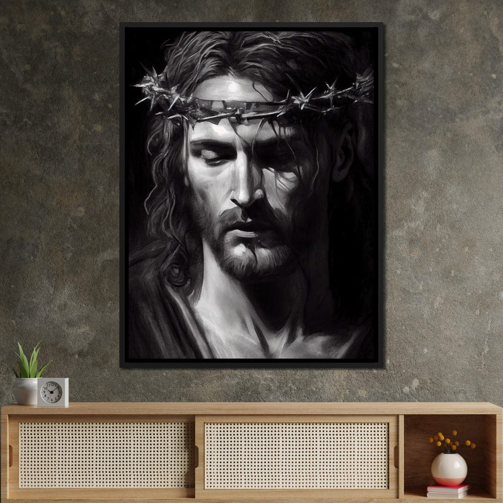 Black & White Jesus Portrait - Neal Hackett - Image 9