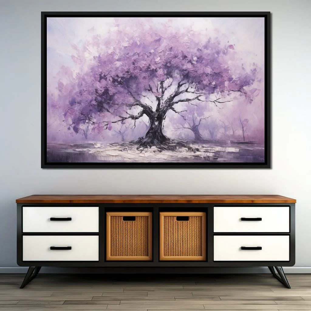 Blossoming Tree in Monochrome - Image 4
