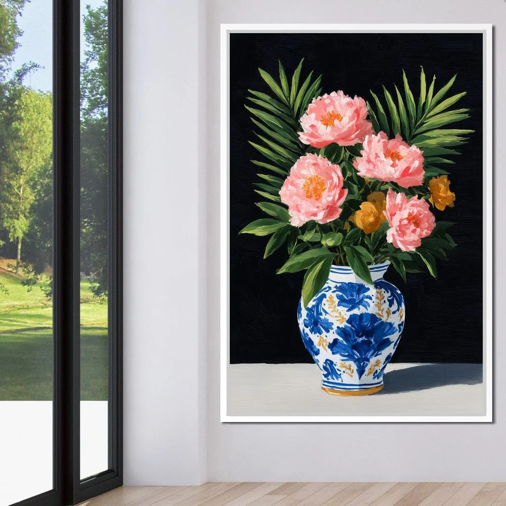 Blossoms In Porcelain Bliss - Image 5