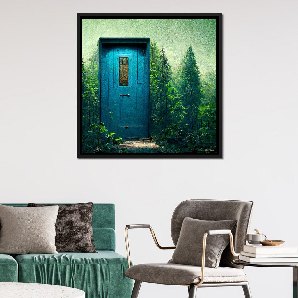 Blue Door in the Green - Ben Heine - Image 4