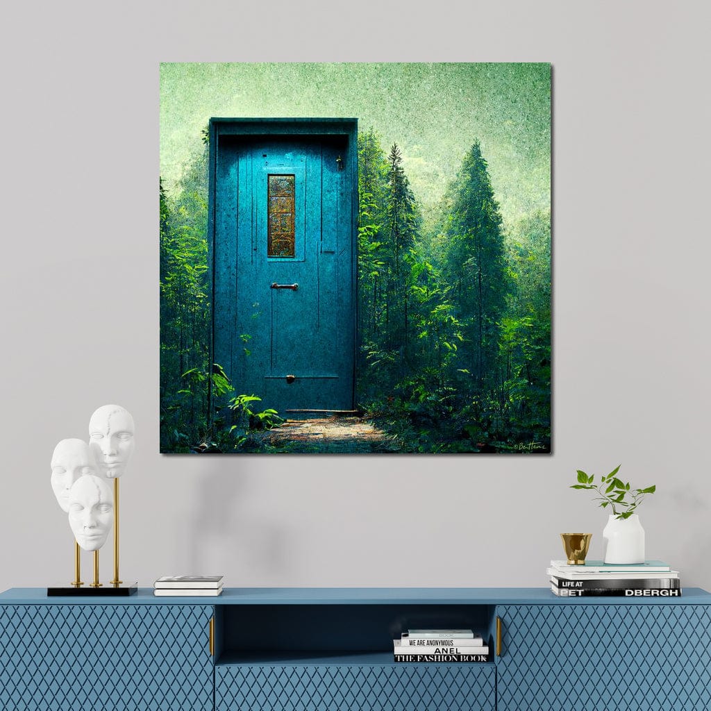 Blue Door in the Green - Ben Heine - Image 9