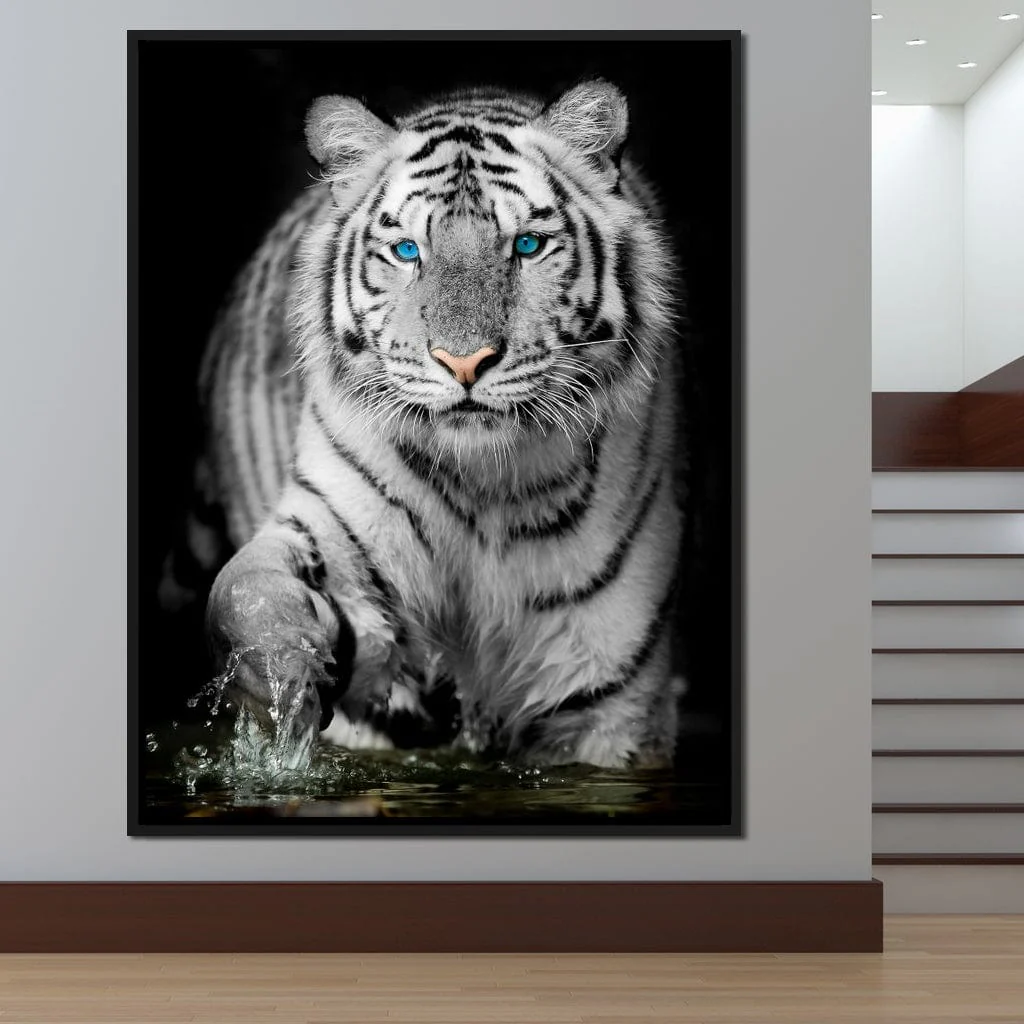 Blue Eyed Snow Tiger - Image 10
