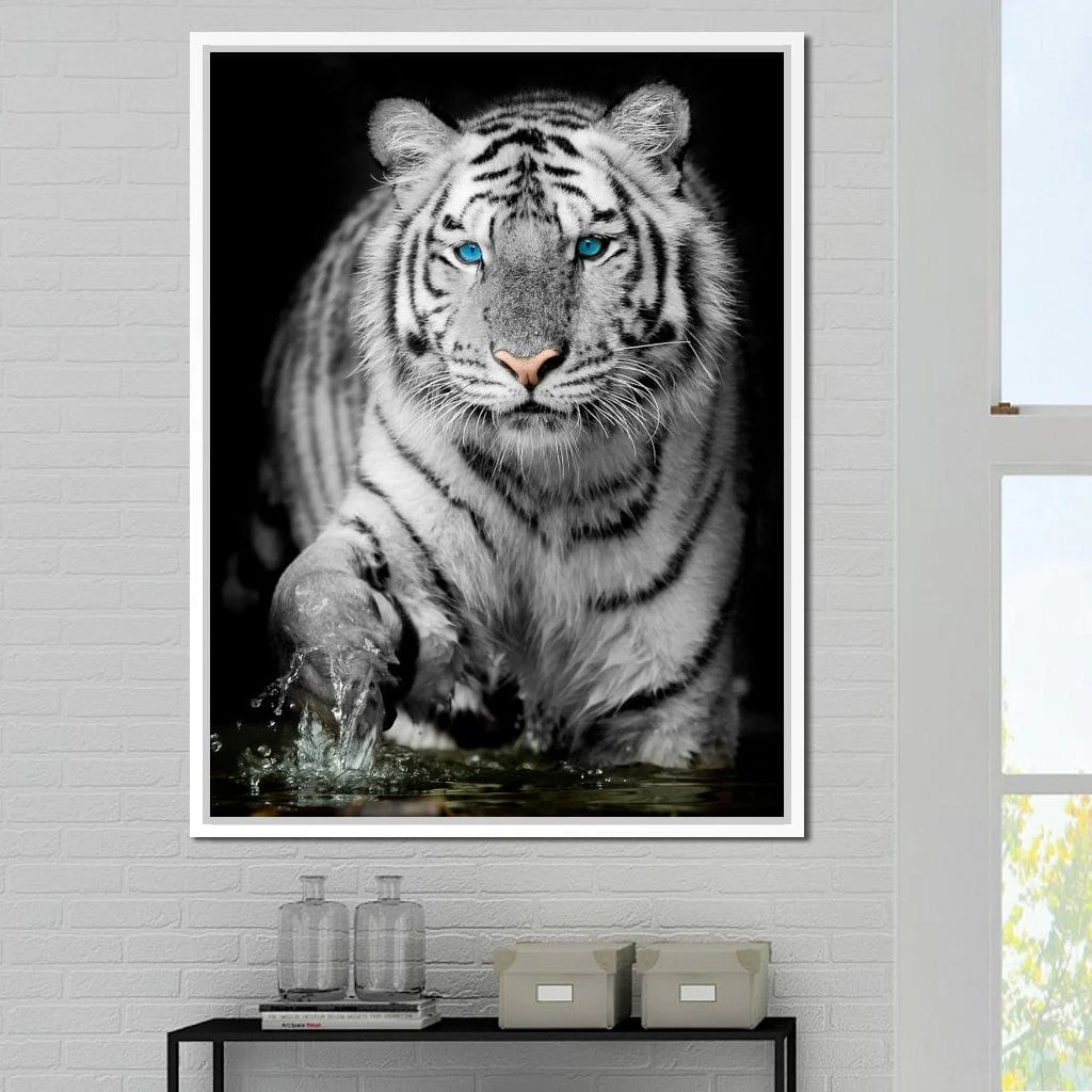 Blue Eyed Snow Tiger - Image 12