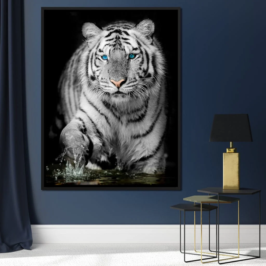 Blue Eyed Snow Tiger - Image 7