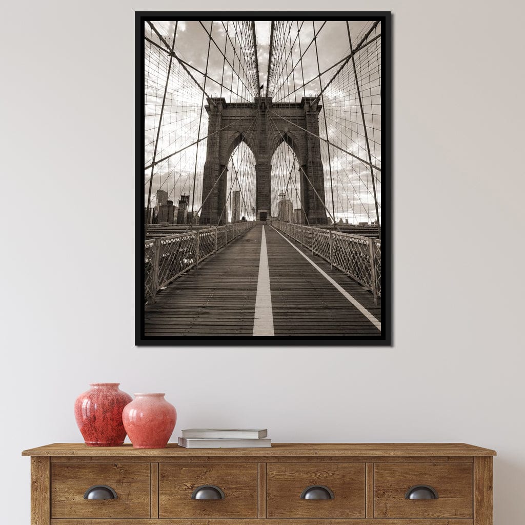 Brooklyn Bridge in Black & White - Image 7