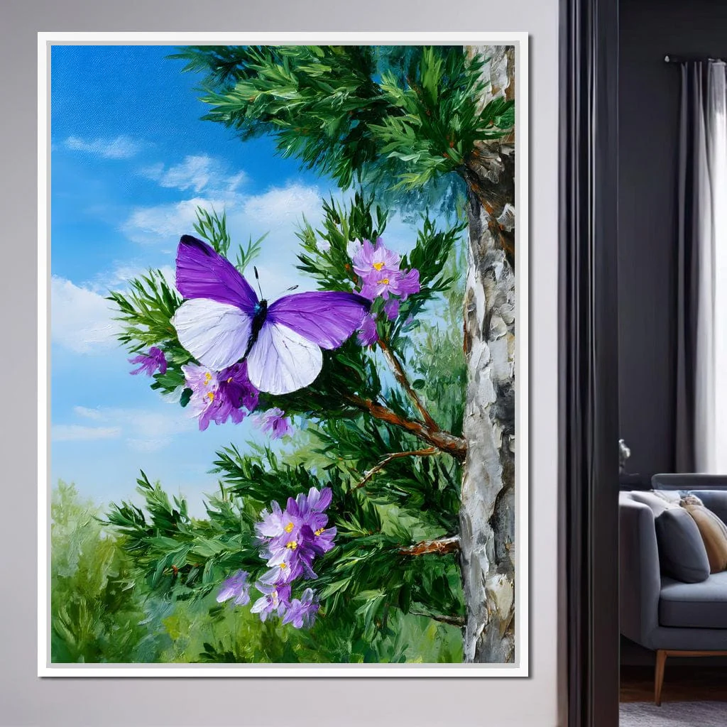 Butterfly Dance Among Blooms - Image 10