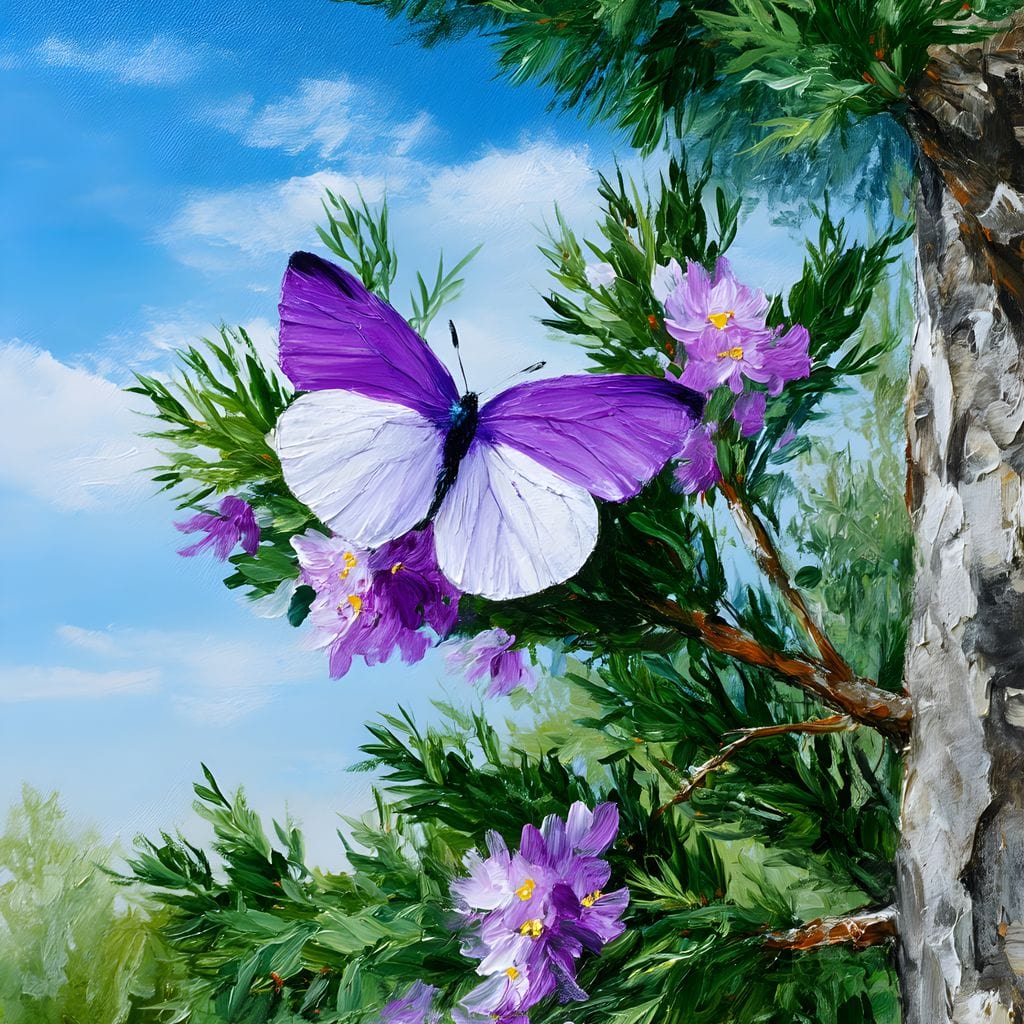 Butterfly Dance Among Blooms - Image 13