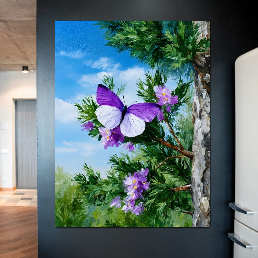 Butterfly Dance Among Blooms - Image 4