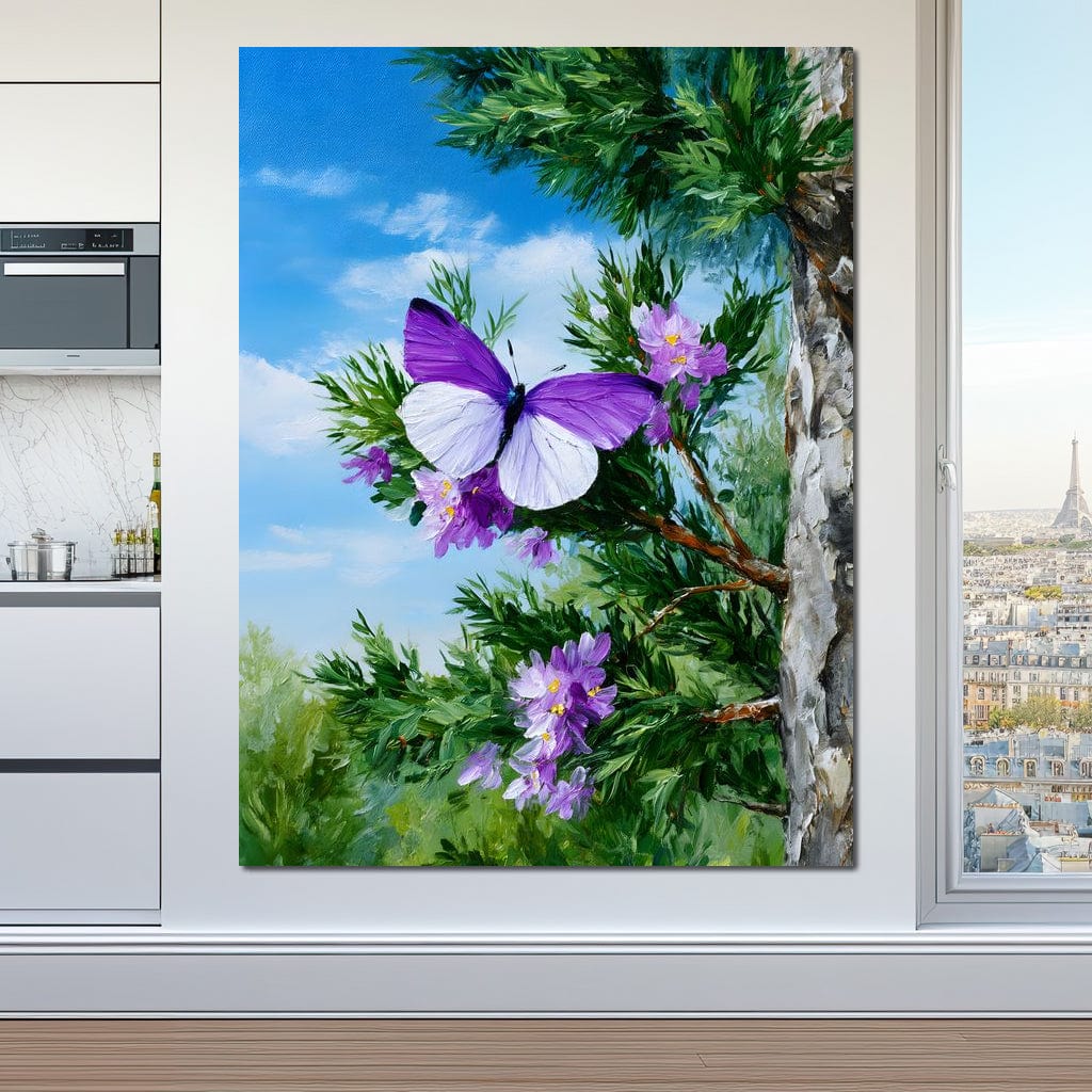 Butterfly Dance Among Blooms - Image 6
