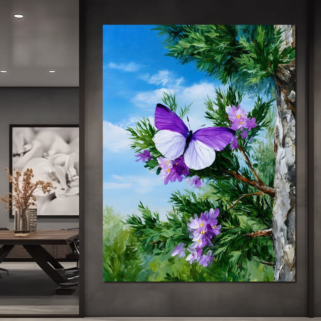 Butterfly Dance Among Blooms - Image 7