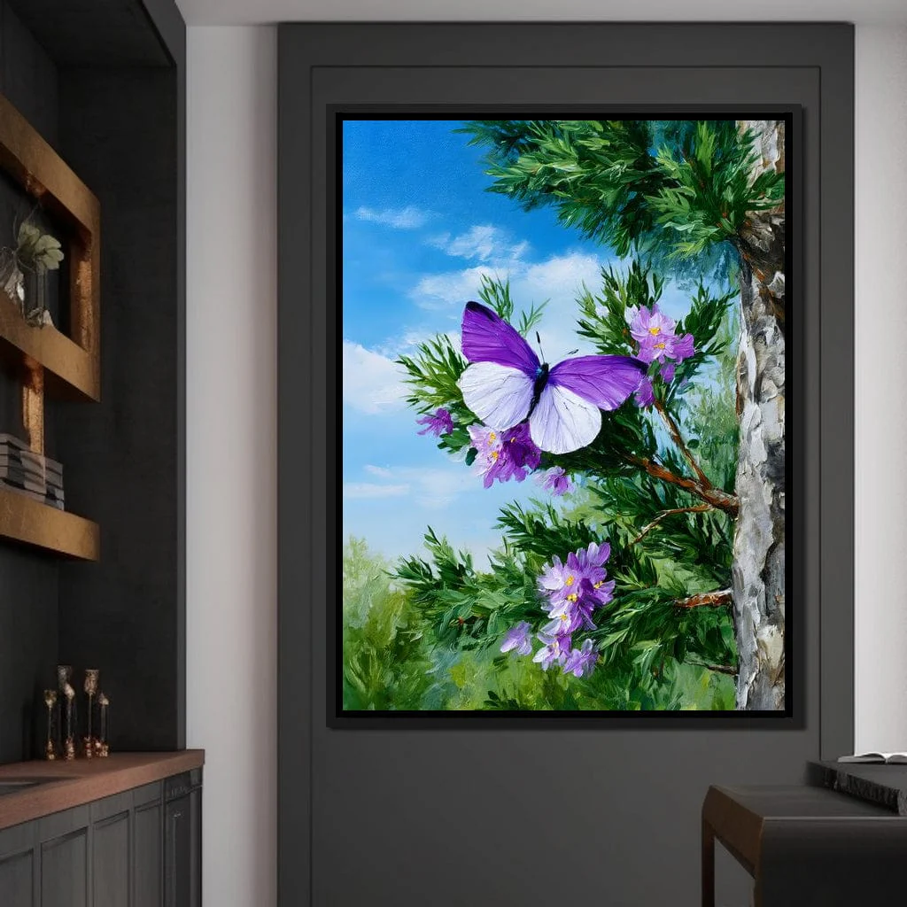 Butterfly Dance Among Blooms - Image 9