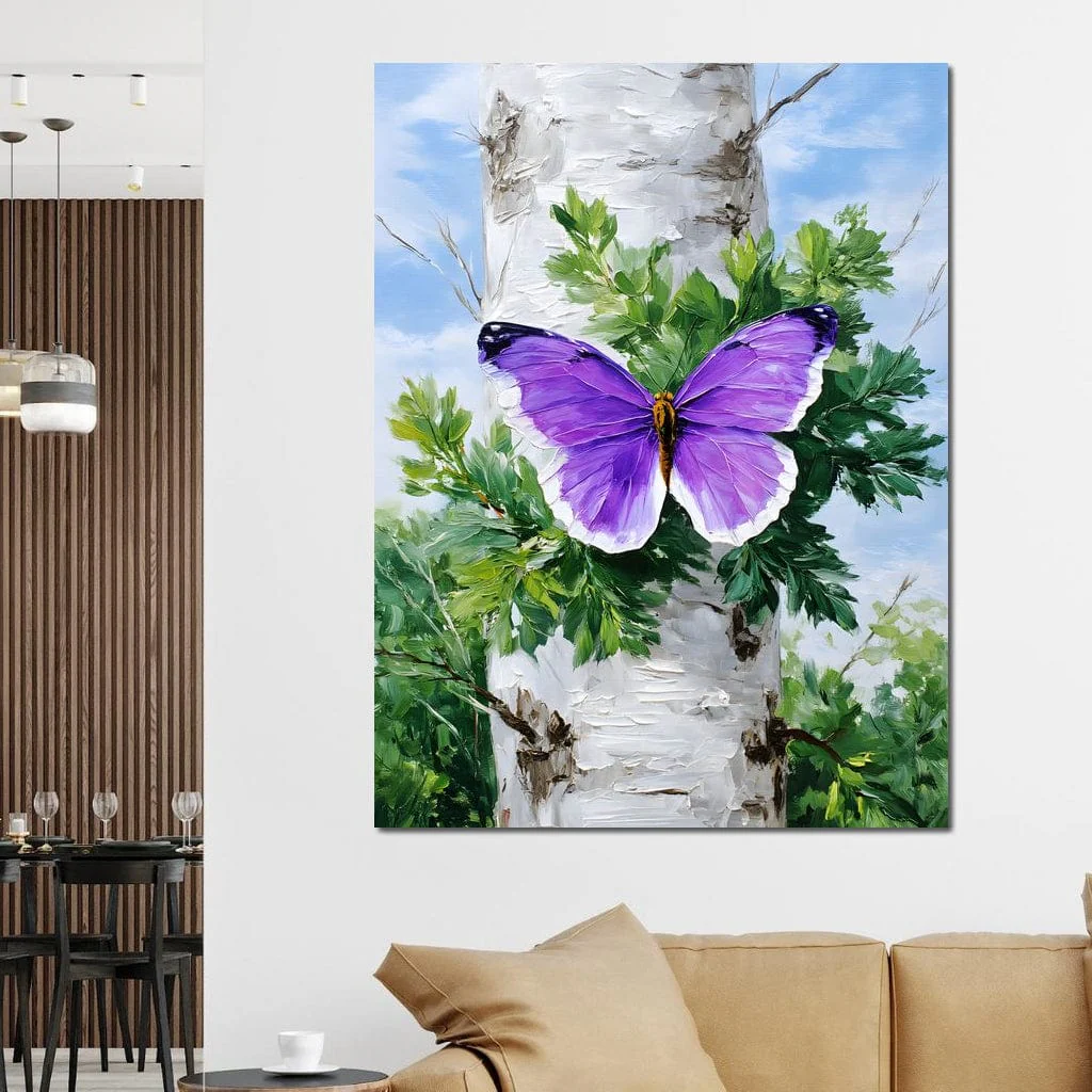 Butterfly Dreams Forest Canvas - Image 5