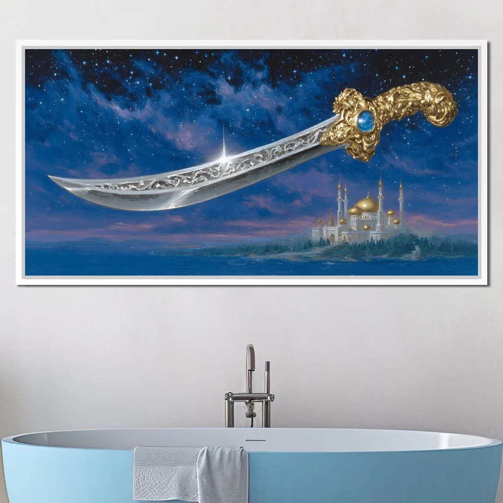 Celestial Scimitar Above Palace - Image 10