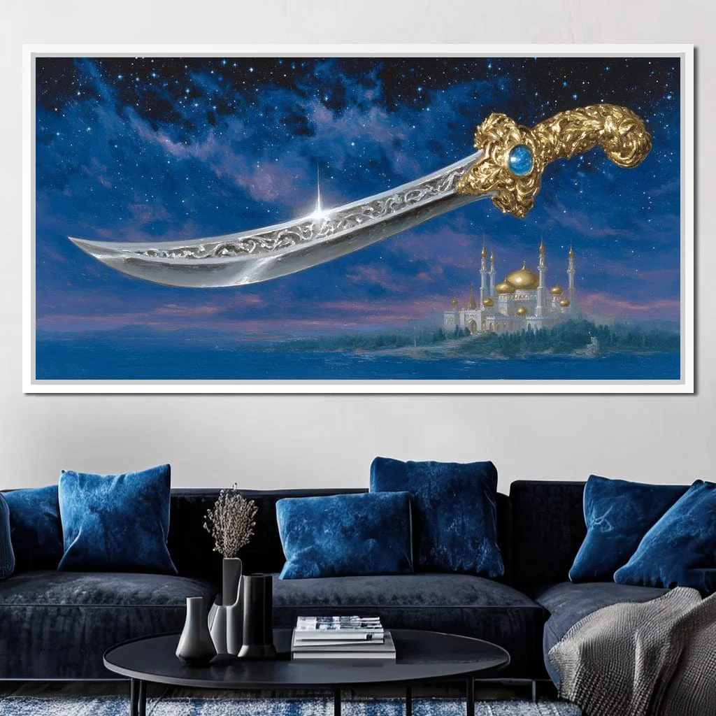 Celestial Scimitar Above Palace - Image 12