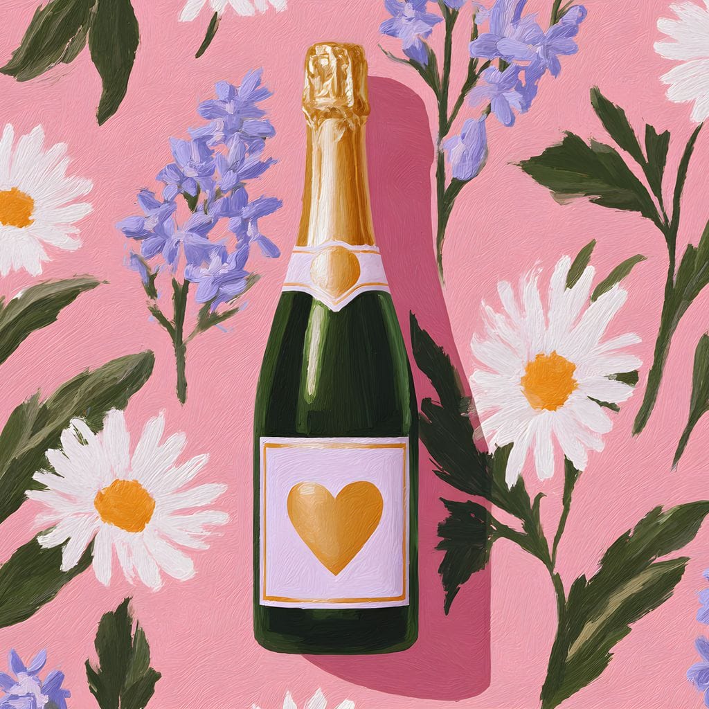 Champagne Hearts And Daisies - Image 13