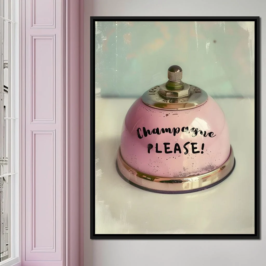 Champagne Please Service Bell - Image 12