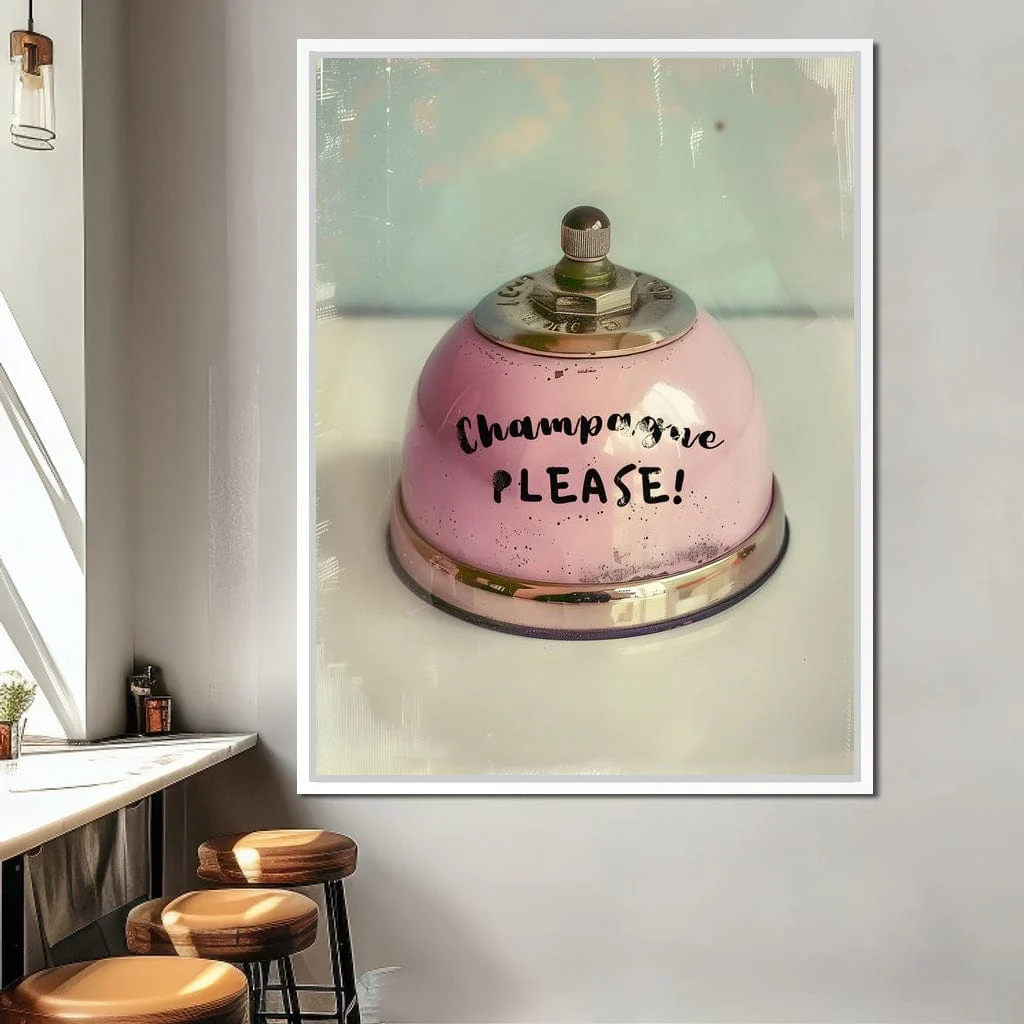 Champagne Please Service Bell - Image 4