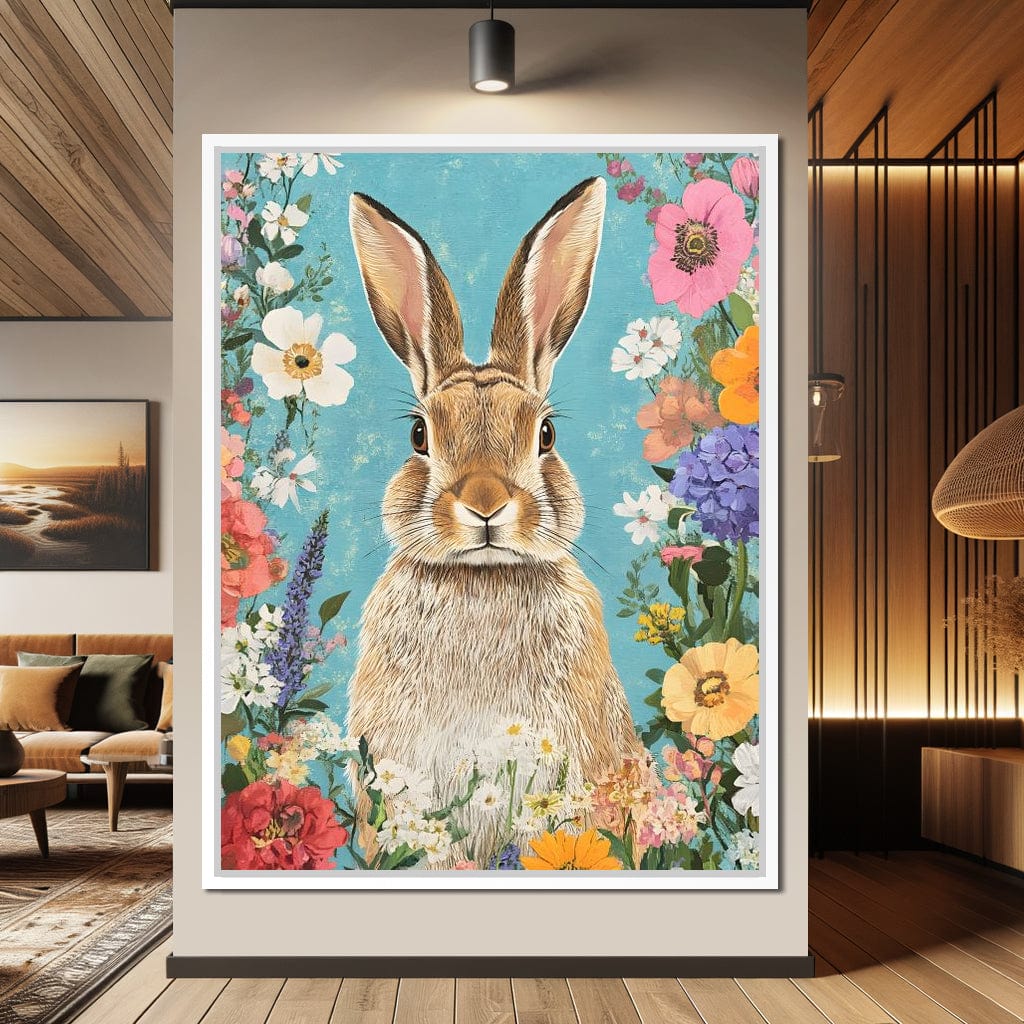 Charming Bunny Among Blossoms - Image 10