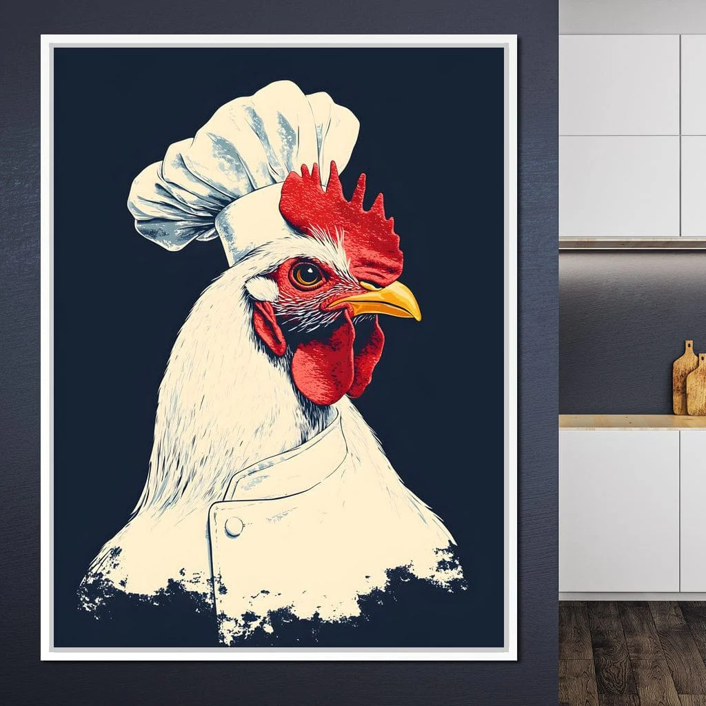 Chef Rooster Portrait - Image 10