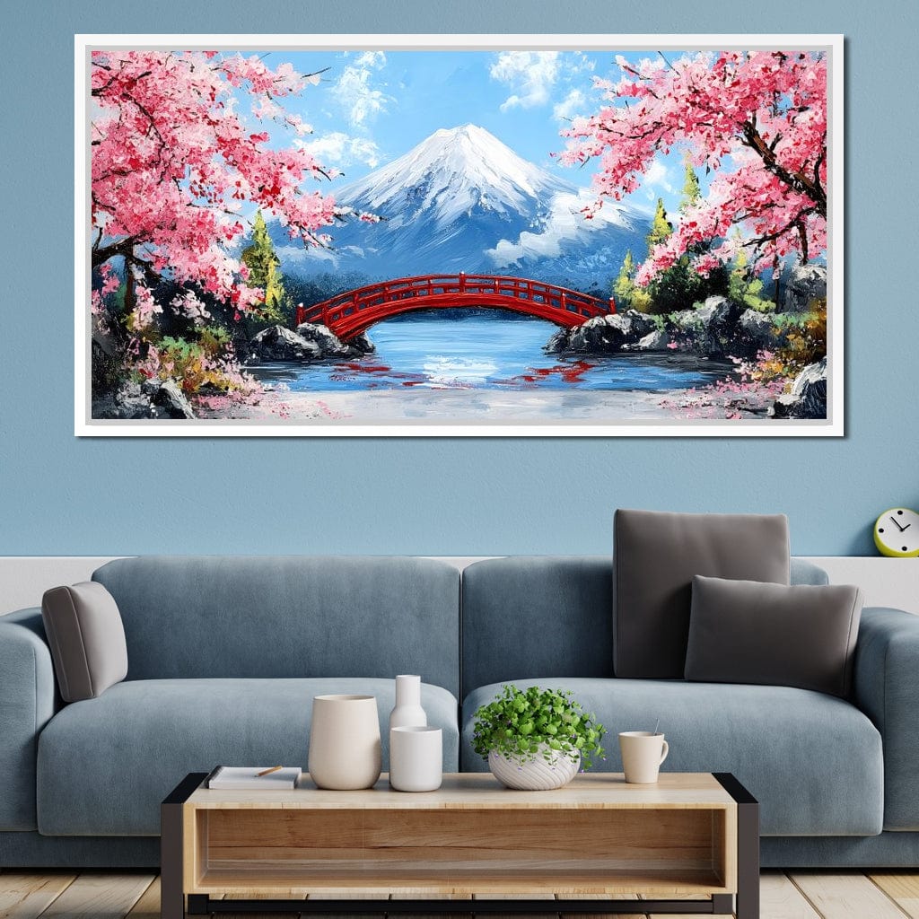 Cherry Blossom Bridge Tranquil Majesty - Image 4