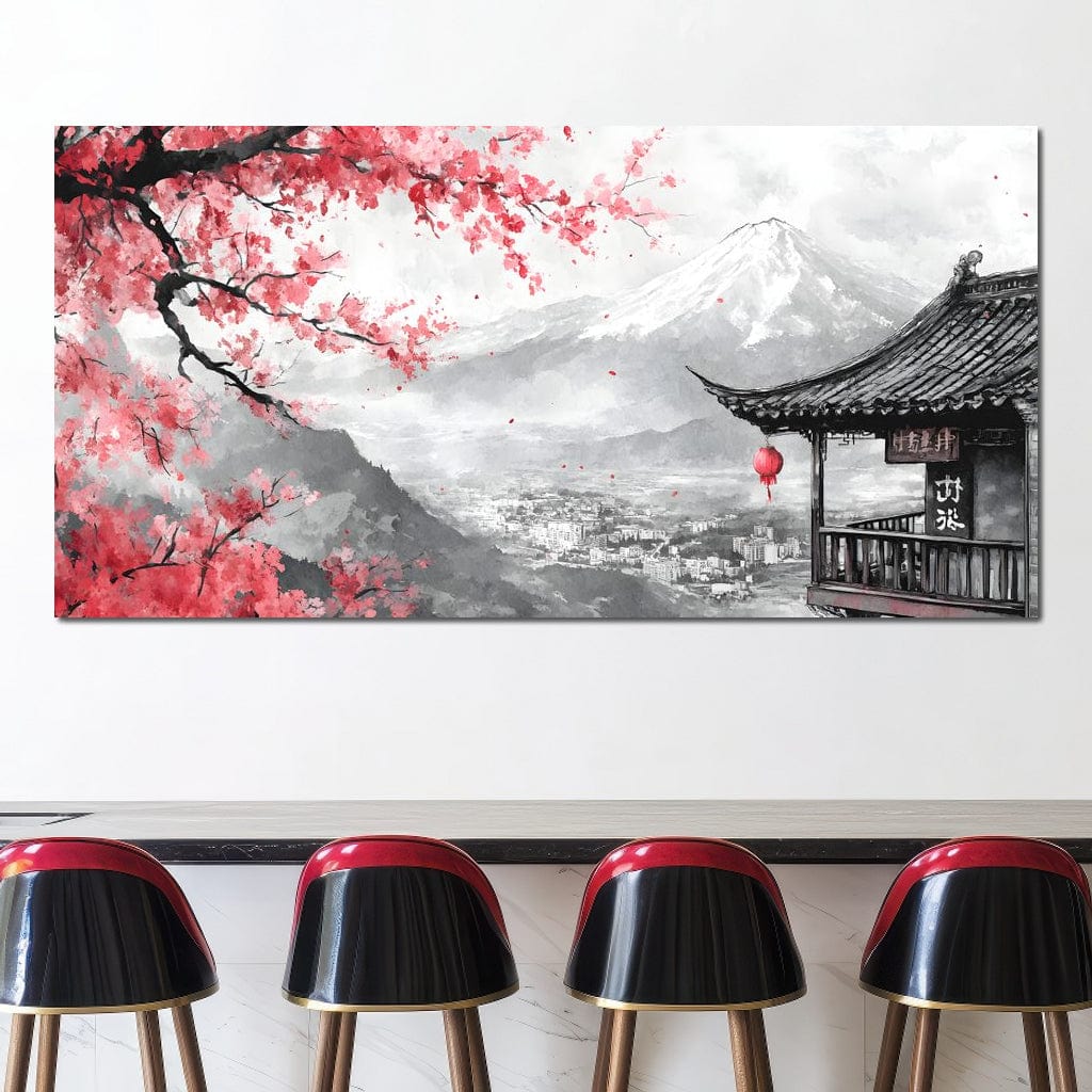 Cherry Blossom Landscape - Image 5