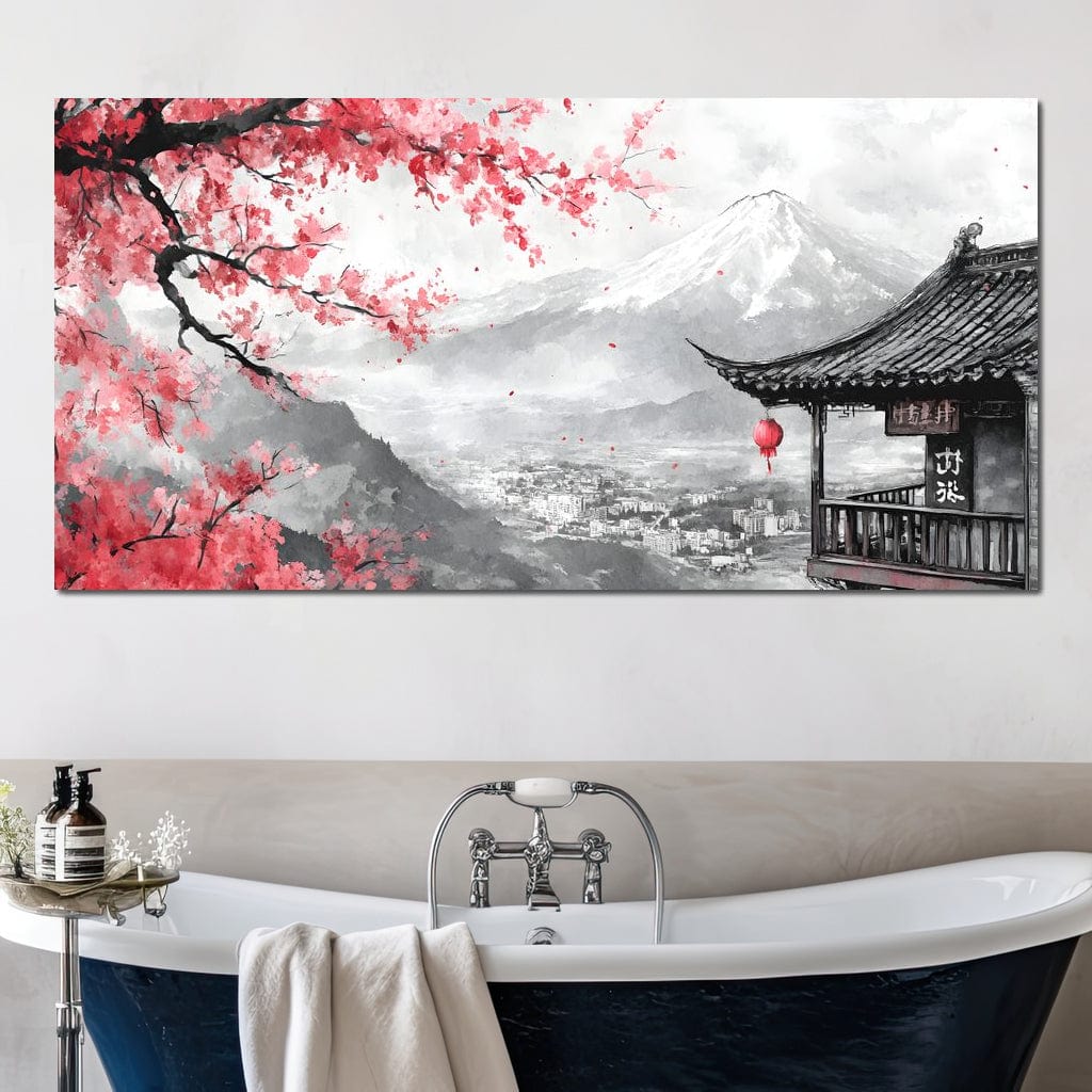 Cherry Blossom Landscape - Image 7